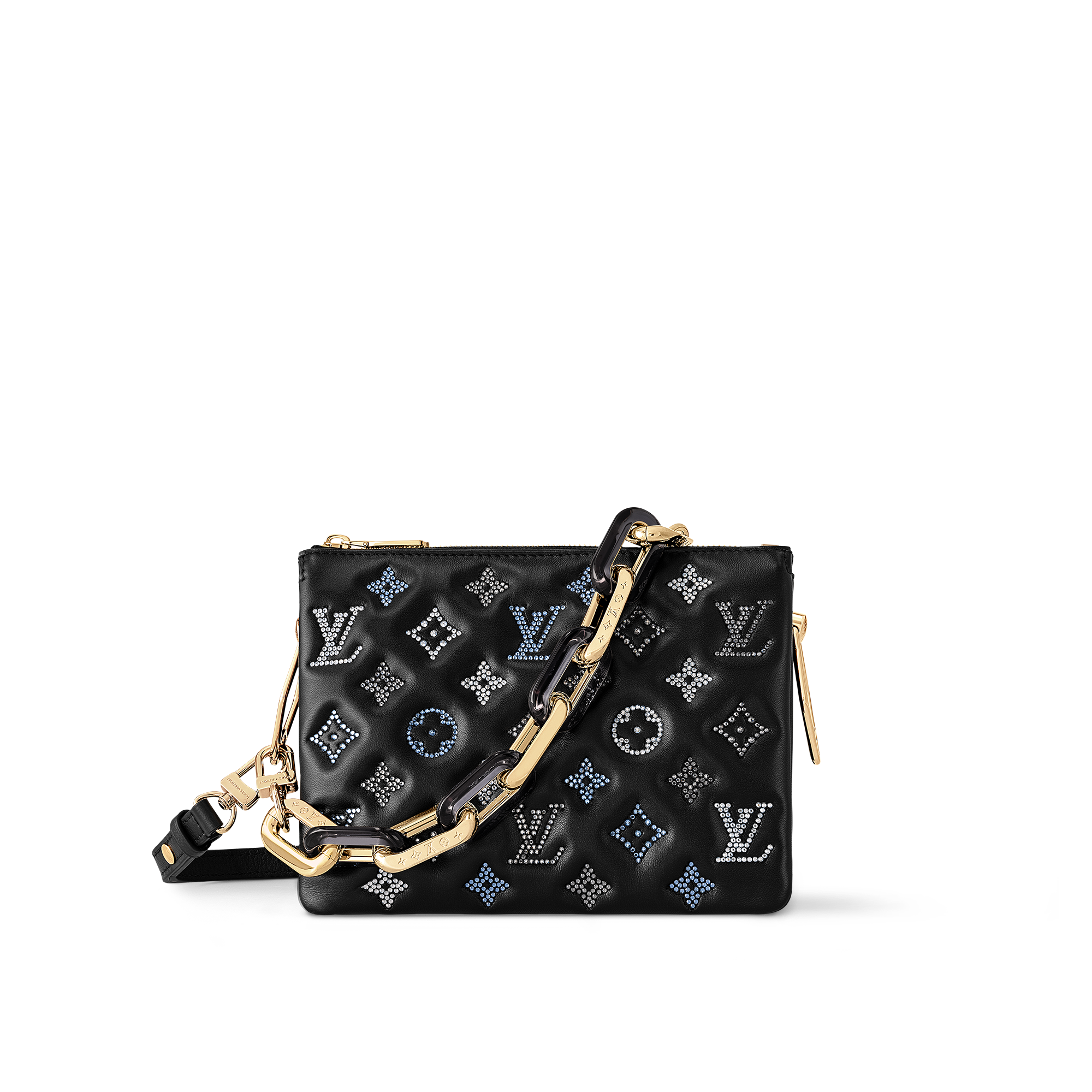 Louis vuitton clutch hot sale bag with chain